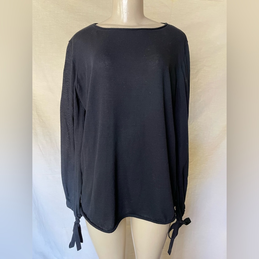 Zara Black Knit Top